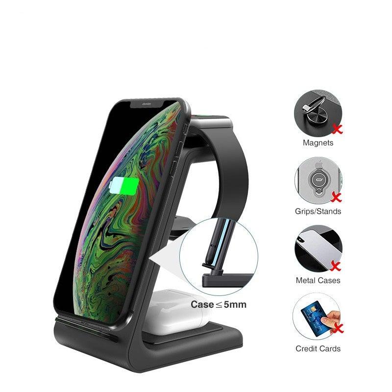 3 in 1 Wireless Charging Station - Chriseng Mall